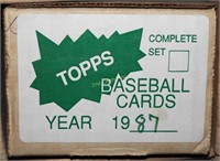 Vintage Topps 1987 Complete Set Baseball Cards