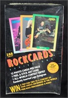 New 1991 Rock Cards  288 Pc Set Complete  In Box