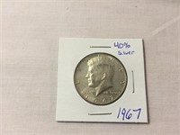 1967 Kennedy SILVER Half Dollar