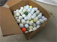HUGE BOX OF GOLF BALLS