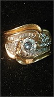 Beautiful 14kt Diamond Ring 1/2 CT Stone