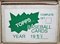 Vintage Topps 1984 Complete Set Baseball Cards