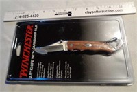 Winchester Folder Knife with Clip