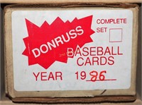 Vintage Donruss 1986 Complete Set Baseball Cards