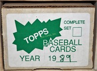 Vintage Topps 1989 Complete Set Baseball Cards