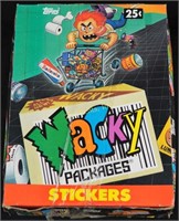 1991 Bazooka Wacky Stickers 48 Pkgs New Box