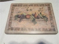 LOT OF 4 PIMPERNEL WOOD PLACEMATS