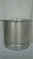 Large aluminum steam stock pot
