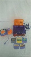 Vtech tv learning system with 5 games
