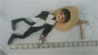 Approx. 12" tall vintage marionette