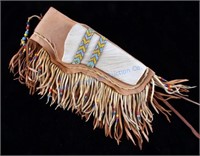 Handmade Cherokee Indian Leather Scabbard