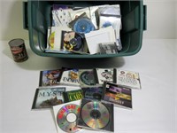 Lot de jeux et logiciels d'ordinateur années 90