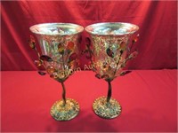 Decorative Vases, 2pc Lot