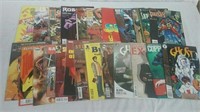 25 comic books