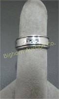 Ring: Size 9.5, Stainless Steel Band