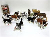 Lot de figurines animales Schleich figures