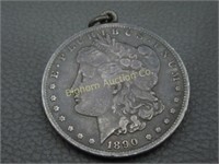 Morgan Silver Dollar: 1890 CC