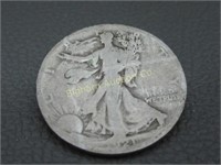 Silver Half Dollar: 1921-S Walking Liberty