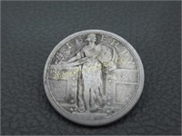 Silver Quarter: 1917-S Standing Liberty