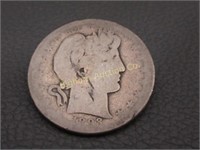 Silver Half Dollar: 1893-S Barber
