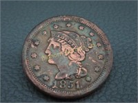 Large Cent: 1851