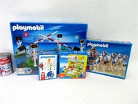 4 boîtes de jouets Playmobil toy boxes