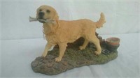 Resin decorative dog statue