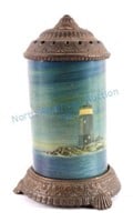 Antique Scene in Action Motion Lamp