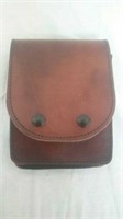 NRA leather pouch