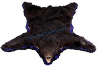 Large Montana Black Bear Rug