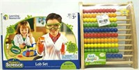 Primary Science Lab Set & Wooden Abacus