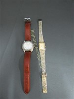 Seiko Quartz Watch 4k, 2pc Lot