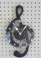 Clock: Music Note Style