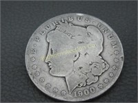 Morgan Silver Dollar: 1900-S