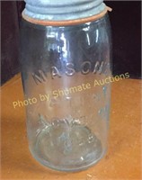 Mason's1858 quart fruit jar