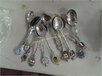 Bag of souvenir spoons