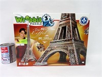 Casse-tête 3D de la tour Eiffel neuf scellé
