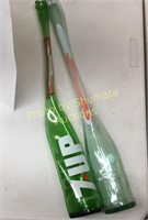 Stretched glass 7  UP & RC bottles