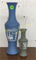 S/2 VASES  LARGE 11"  SMALL 6"