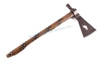 Blackfoot Batwing Cutout Pipe Tomahawk 19th C.