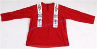 Plains Indian Beaded War Shirt 20th Century