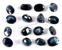 18.13ct. Sapphire Oval Cut Gemstones