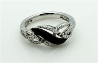 Black Diamond Accent Ring