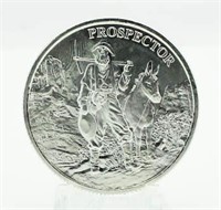 American Prospector .999 Pure Silver Coin