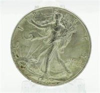 1947 BU Walking Liberty Silver Half Dollar