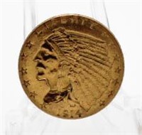 1914-D Indian $2.50 Gold Piece