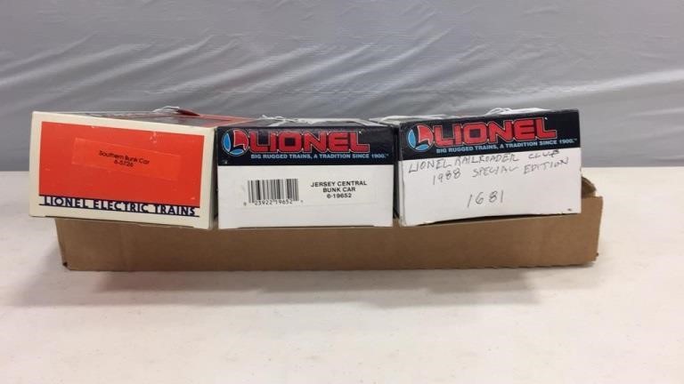 PUBLIC AUCTION - LARGE LIONEL COLLECTION