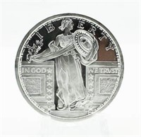 Standing Liberty .999 Pure Silver Coin