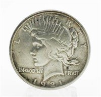RARE 1921 Peace Silver Dollar