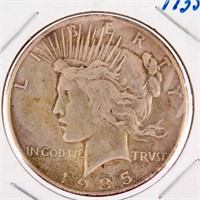 Coin 1935 Peace Dollar Very Fine
